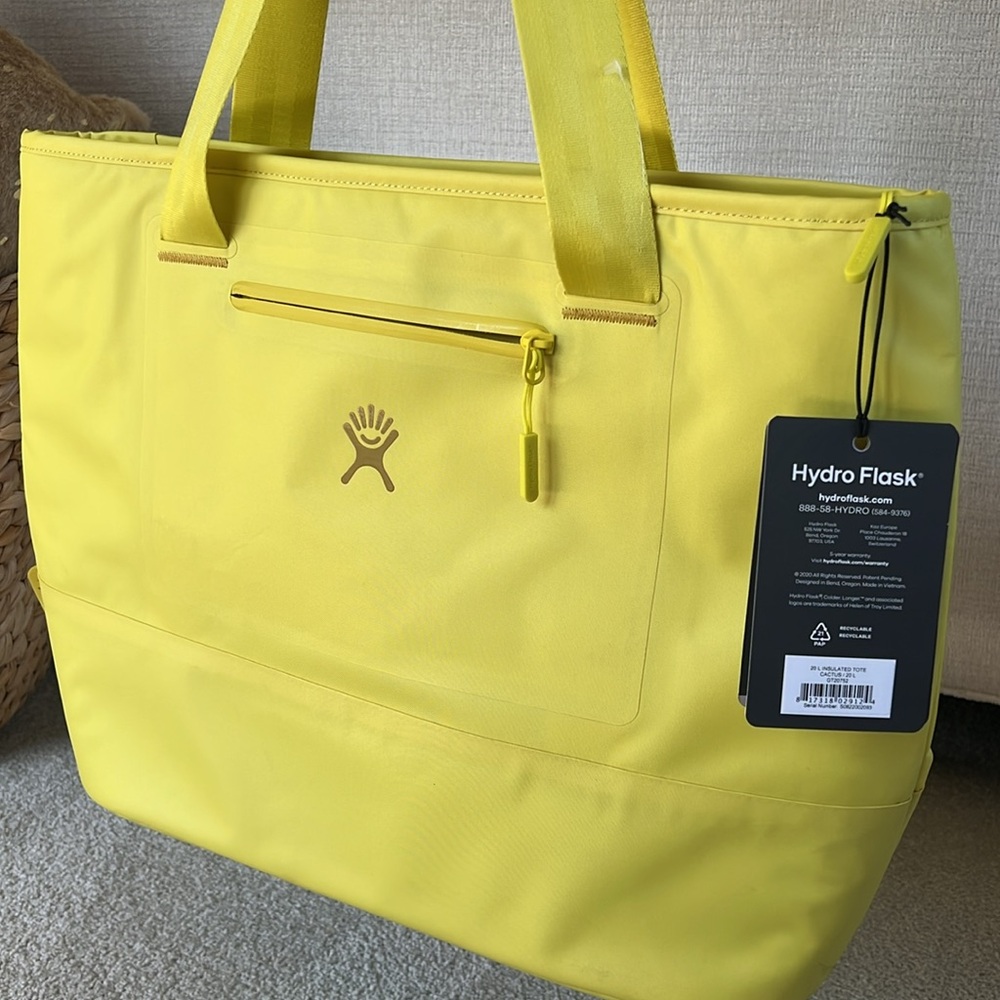 Yellow Hydro Flask Insulated Cooler Tote - Picture 5 of 13